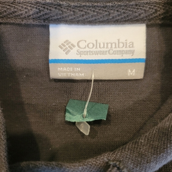 Womans Columbia Grey Quilted Pullover Hoodie Sz 14 - Picture 4 of 8